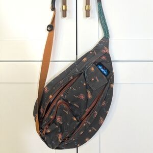Kavu cross body sling bag with insulated pocket